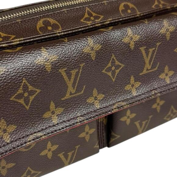 LOUIS VUITTON Brown Monogram Canvas Shoulder Bag - Picture 16 of 16